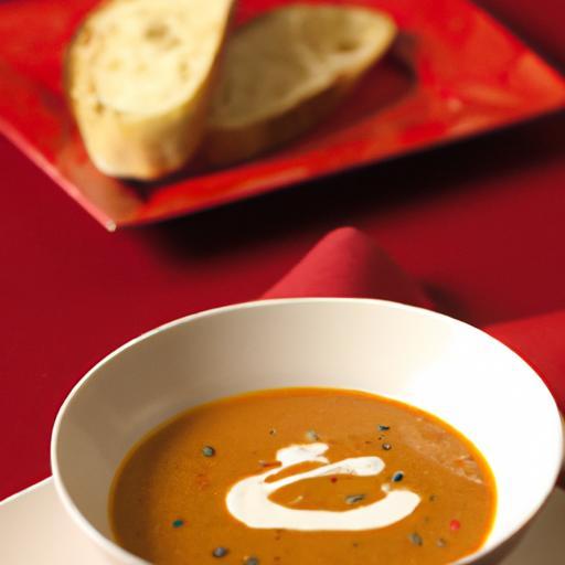 Hearty Roasted Red Pepper & Lentil Soup: A Flavorful Delight