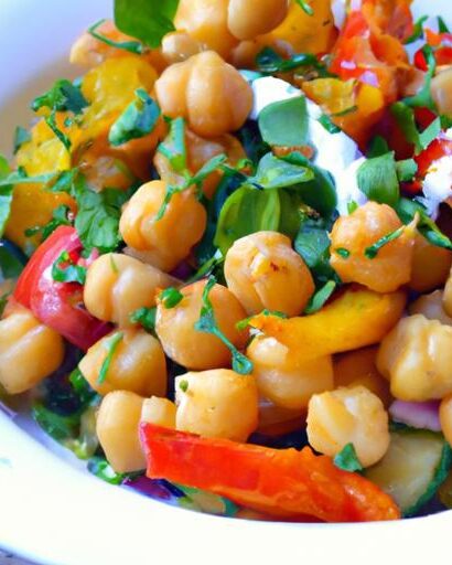 Mediterranean Chickpea Bowl: A Flavor-Packed Power Meal