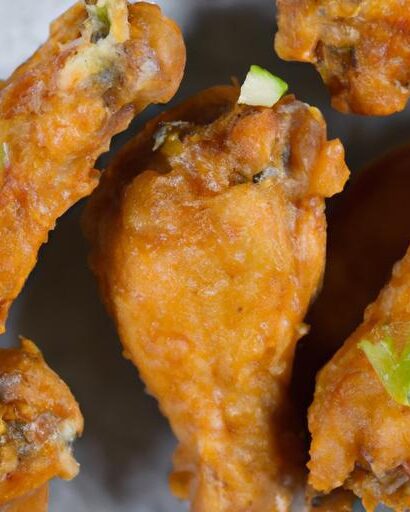 Zesty Air Fryer Coconut Lime Chicken Wings Recipe Delight