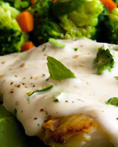 Savor Baked Lebanese Fish Drizzled with Creamy Tahini Sauce