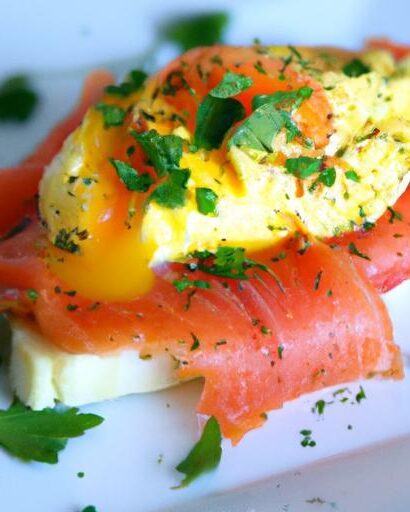 Silky Scrambled Eggs with Smoked Salmon: A Perfect Pairing