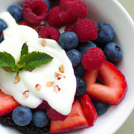 Berry Bliss: Deliciously Healthy Greek Yogurt Bowl Recipe