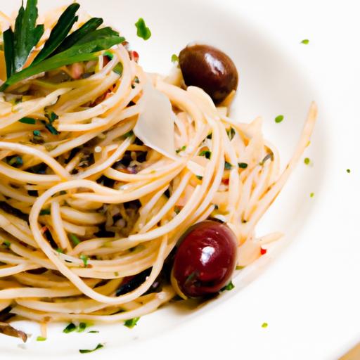 Twist on Tradition: Spaghetti with Savory Olive Tapenade