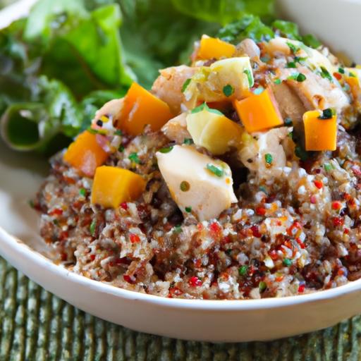 Energize Your Day with ⁢a Nourishing Chicken ⁢Quinoa bowl