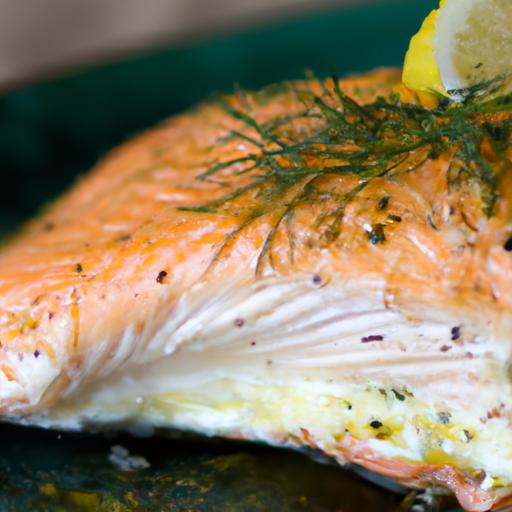 Zesty Slow Cooker Lemon Dill Salmon: Easy Flavorful Feast