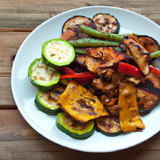 Savor BBQ Tempeh paired with ‍Perfectly Roasted Veggies