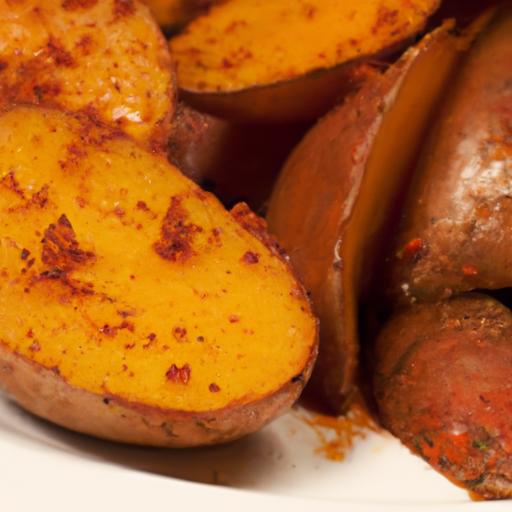 Spice It Up:⁣ harissa‌ Roasted ‌Sweet Potatoes Recipe Guide