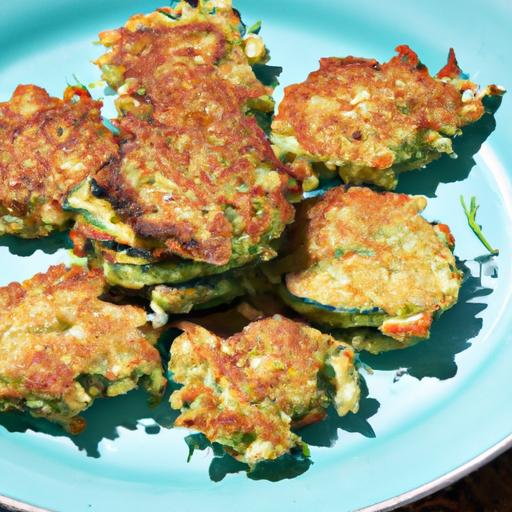 Crispy Zucchini Fritters: A Fresh, Flavorful​ Delight