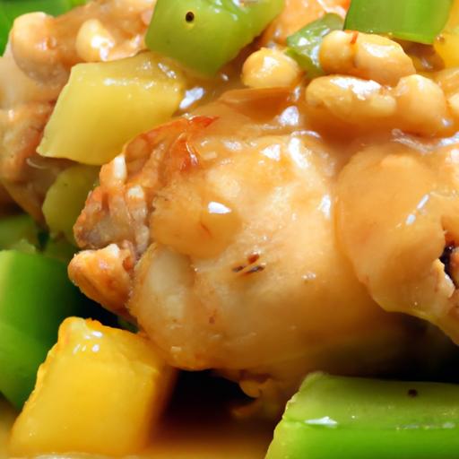 Tropical Twist: Slow Cooker Jerk Chicken & Pineapple Delight