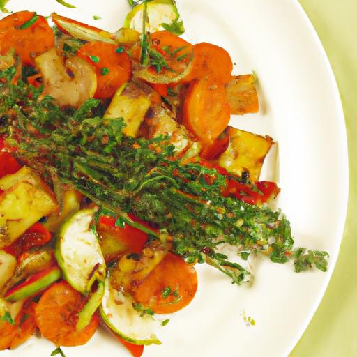 Savory Garlic Butter Roasted Vegetables: A Flavorful Delight