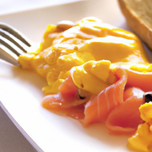 Silky ‍Scrambled Eggs‌ with Smoked Salmon: A Perfect Pairing