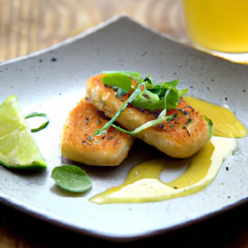 Golden Crispy Halloumi with Zesty Lemon & Sweet Honey Twist