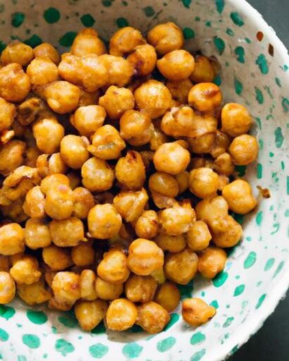 Crispy Air Fryer Cumin-Spiced Chickpeas: A Flavorful Snack