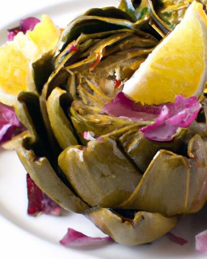 Zesty Slow Cooker Lemon Garlic Artichokes: A Flavorful Twist