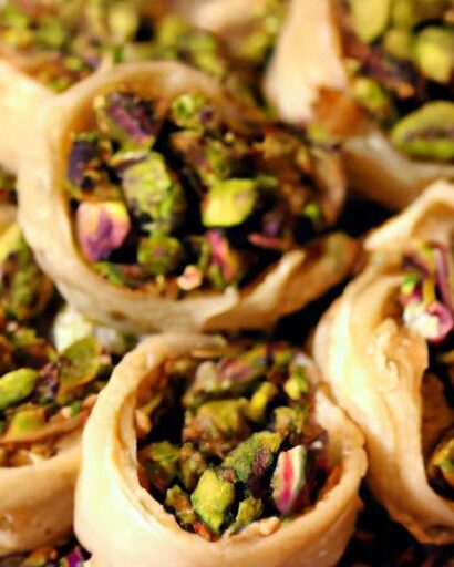 Delightful Pistachio Rose Baklava Bites: A Flavorful Treat