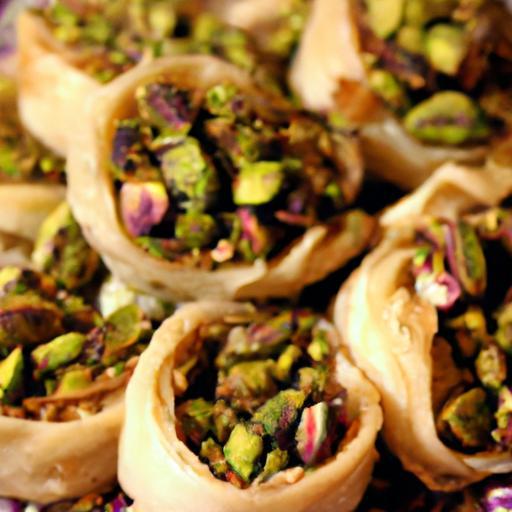 Delightful Pistachio Rose Baklava Bites: A Flavorful Treat