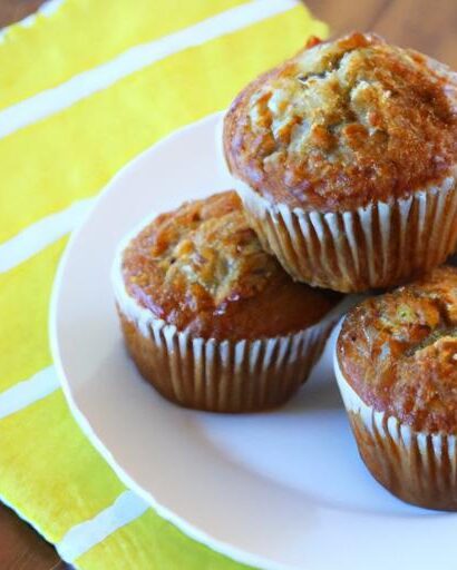 Zesty Dairy-Free Lemon Chia Muffins: A Healthy Twist