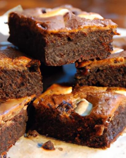 Decadent Coconut Flour Peanut Butter Brownies Recipe