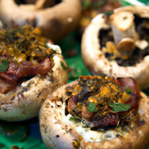 Irresistible Bacon & Cheese Stuffed Mushrooms Recipe Guide