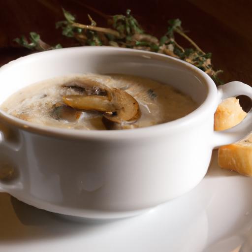 Velvety Slow Cooker Creamy Garlic Mushroom Soup Recipe