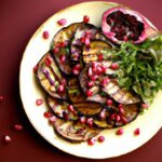 Savor Summer: Grilled Eggplant with Tangy Pomegranate Glaze