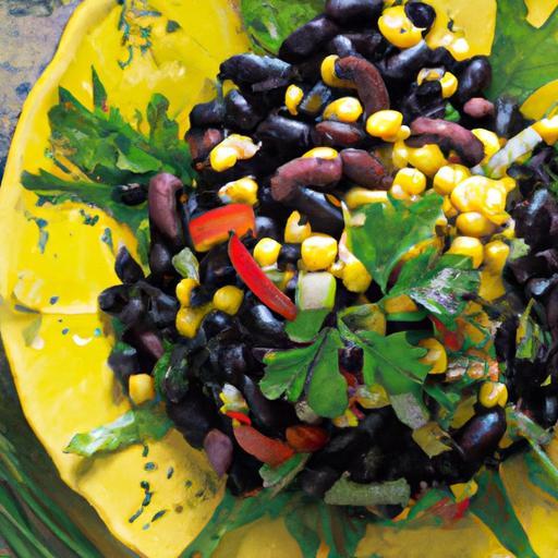 Zesty Black Bean & Corn Salad: A Fresh, Nutritious Twist