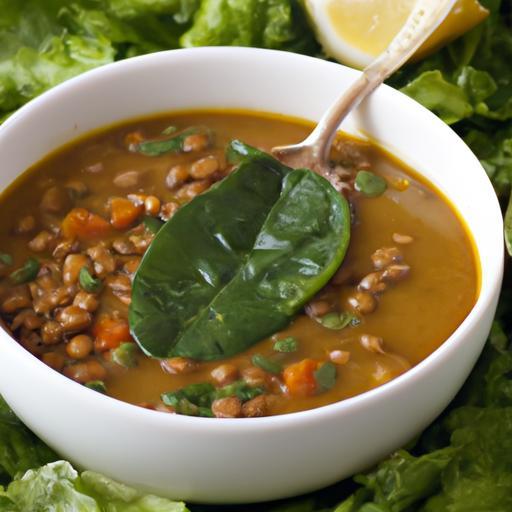 Hearty One-Pot Lentil and Spinach Soup: Easy & Nutritious