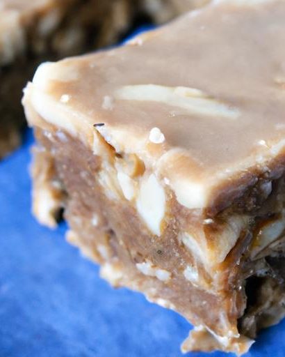 Nutty Bliss: Homemade Almond Butter Date Bars Recipe
