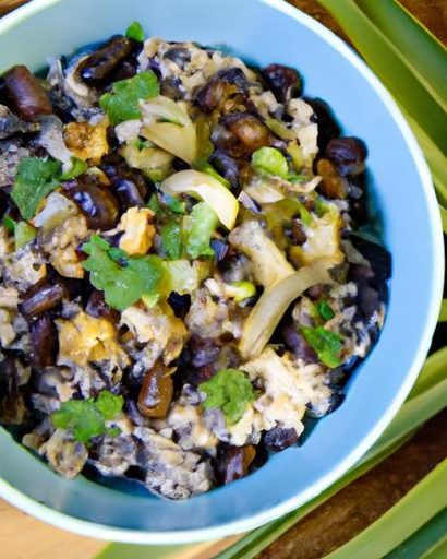Flavor-Packed Cauliflower Rice & Black Bean Bowl Recipe