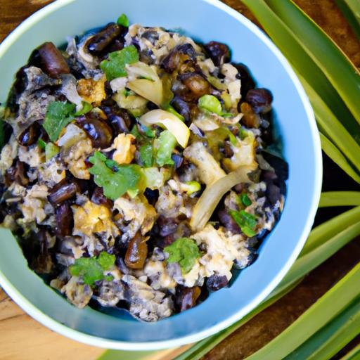 Flavor-Packed Cauliflower Rice & Black Bean Bowl Recipe