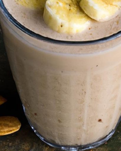 Power Up Your Day: Almond Butter Banana Protein Shake Recipe