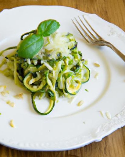 Zesty Zucchini Noodles with Pesto: A Fresh Twist on Pasta