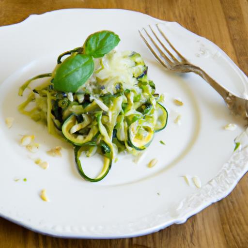 Zesty Zucchini Noodles with Pesto: A Fresh Twist on Pasta