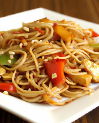 Savory Asian Peanut Noodles: A Flavorful Twist to Dinner