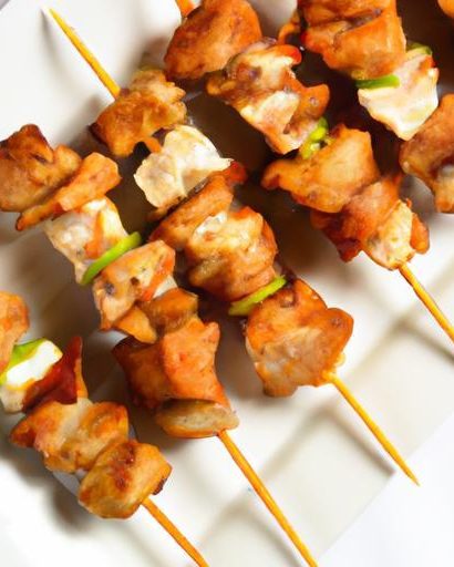 Bite-Sized Delight: Mini Turkey & Cheese Skewers Recipe