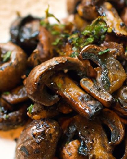 Savory Baked Garlic Herb Mushrooms: A Flavorful Delight
