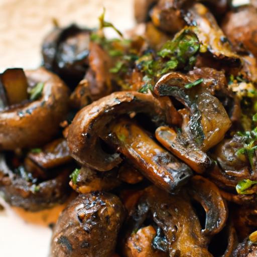 Savory Baked Garlic Herb Mushrooms: A Flavorful Delight
