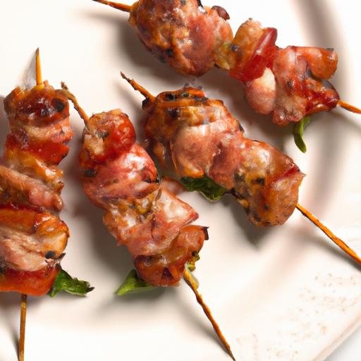 Bite-Sized delight: Mini turkey & Cheese Skewers Recipe