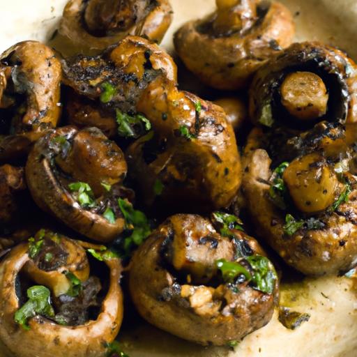 Savory Baked Garlic Herb Mushrooms: A Flavorful Delight