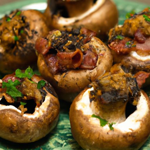 Irresistible Bacon & Cheese Stuffed⁣ Mushrooms Recipe ⁢Guide