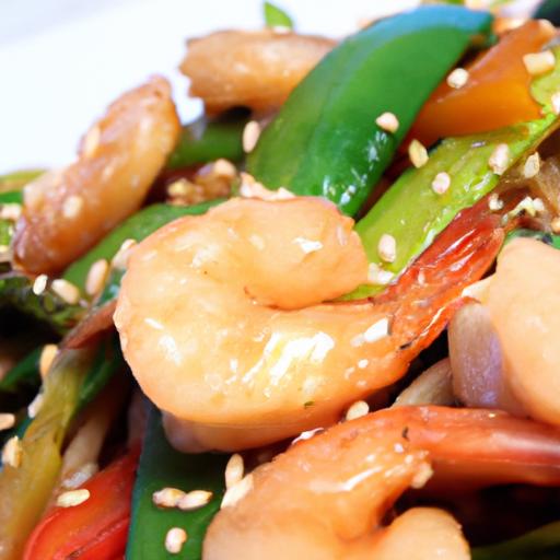Savory Sesame Soy Shrimp Stir Fry: Quick & Flavorful Delight