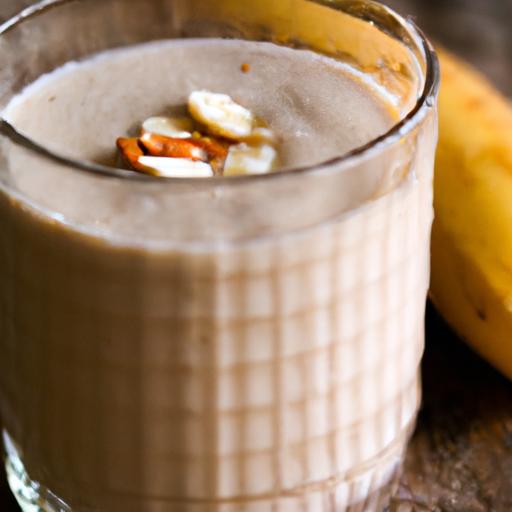 Power Up Your day: Almond Butter Banana Protein Shake Recipe