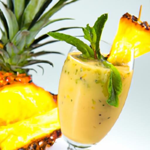 Tropical Bliss: Unlock Health with Mango & Pineapple Smoothie