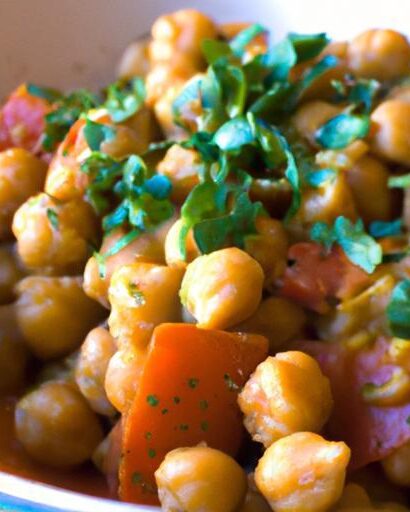 Hearty Moroccan Chickpea Stew: A Flavorful Vegan Delight