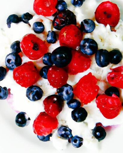 Brighten Your Bowl: Cottage Cheese and Berries Delight