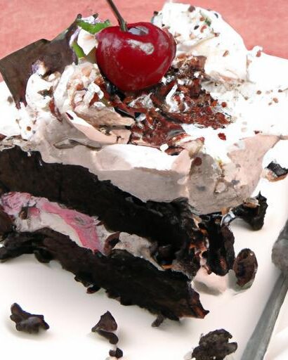 Decadent Dairy-Free Black Forest Cake: A Guilt-Free Indulgence