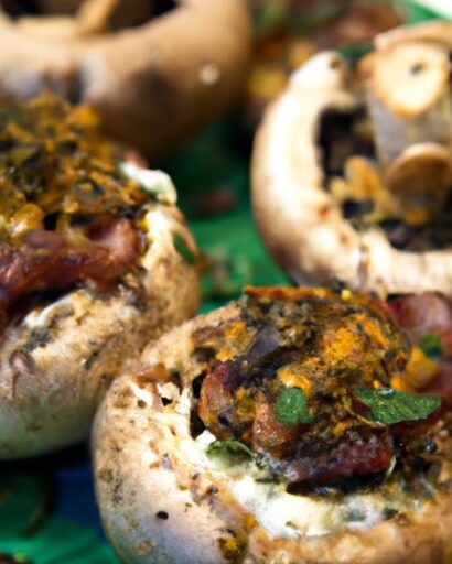 Irresistible Bacon & Cheese Stuffed Mushrooms Recipe Guide