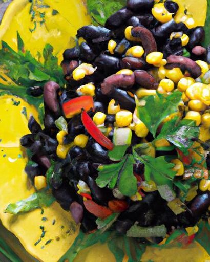Zesty Black Bean & Corn Salad: A Fresh, Nutritious Twist