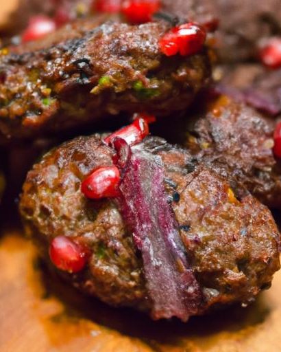 Sweet & Savory: Slow Cooker Pomegranate Glazed Meatballs