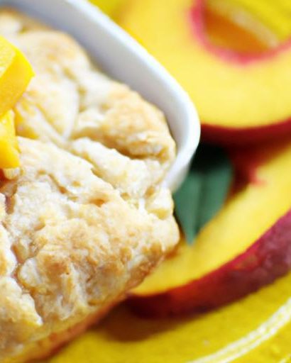 Wholesome Oat Flour Peach Cobbler: A Rustic Summer Delight